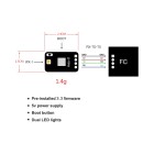 Wholesale Axisflying Diversity Receiver 915MHz / 868MHz Built TCXO DUAL RX ELRS for RC Airplane FPV Long Range Drones DIY Parts